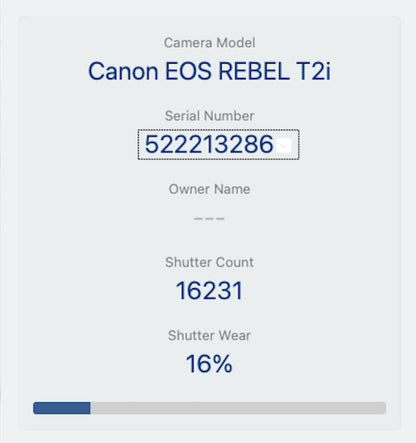 Canon 550D DSLR Camera 18.0MP with 18-55mm, Shutter Count 16231, Good Condition