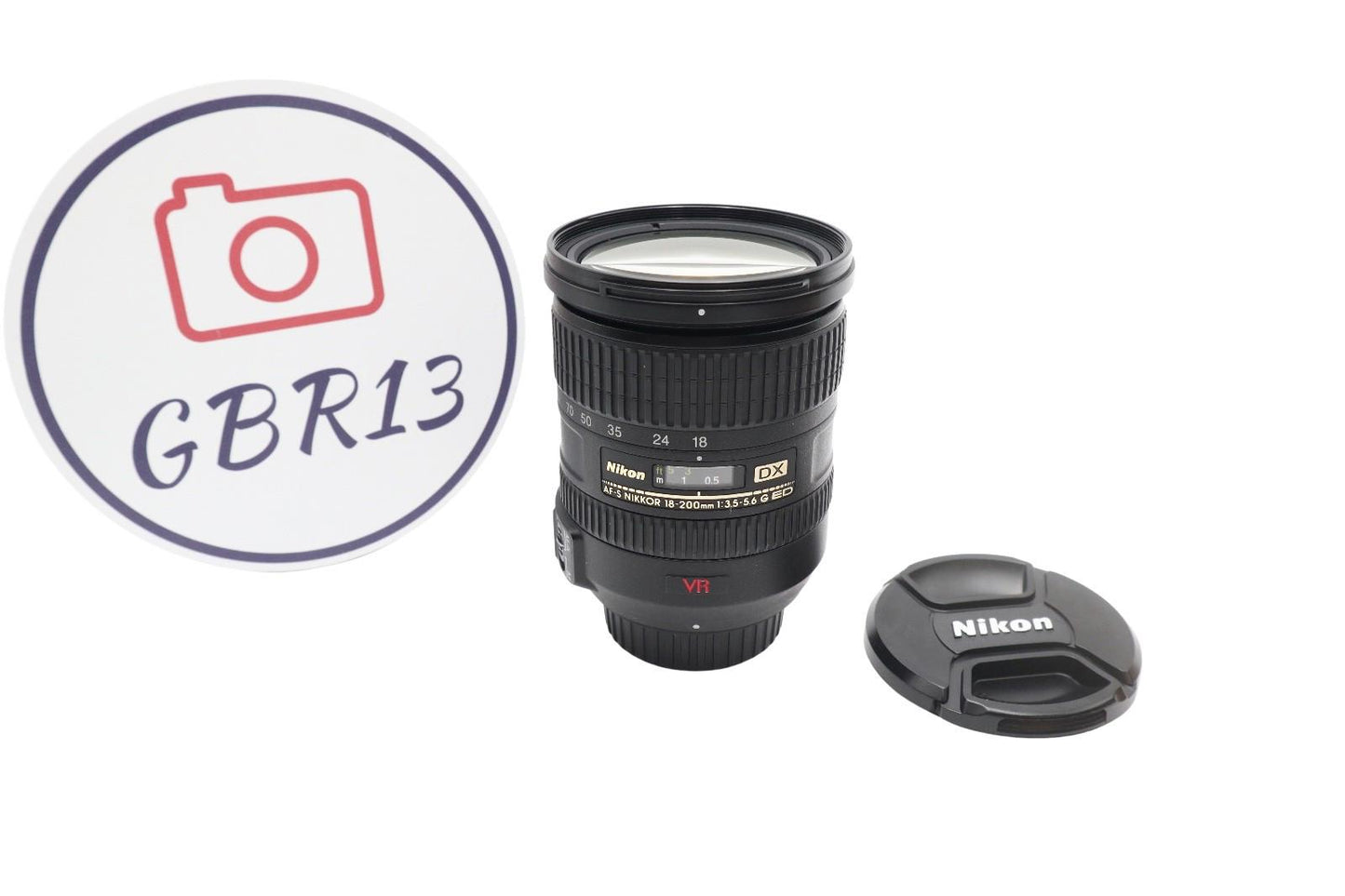 Nikon 18-200mm All-Around Lens f/3.5-5.6G AF-S VR, Stabilised, Good REFURBISHED