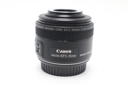 Canon 35mm Macro Lens F/2.8 EF-S IS STM, Stabilised, Very Good REFURBISHED