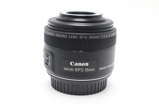 Canon 35mm Macro Lens F/2.8 EF-S IS STM, Stabilised, Very Good REFURBISHED