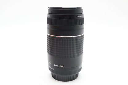 Canon 75-300mm F/4-5.6 III EF AF Telephoto Lens, Full Frame, Good Condition