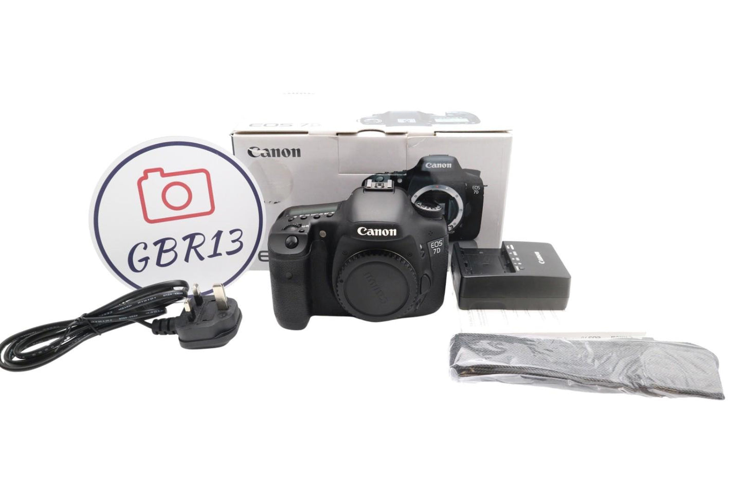 Canon EOS 7D DSLR Camera Body Only, Shutter Count 28077, Very Good Cond.