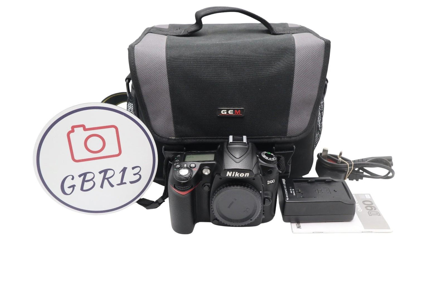 Nikon D90 DSLR Camera 12.3MP Body Only, Shutter Count 14694, Good Condition