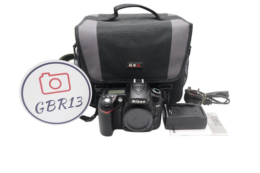 Nikon D90 DSLR Camera 12.3MP Body Only, Shutter Count 14694, Good Condition