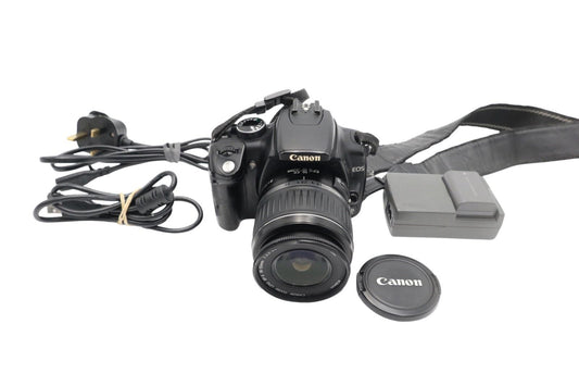Canon 350D DSLR Camera 8.0MP with Canon 18-55mm Lens F4-5.6, Fair Condition