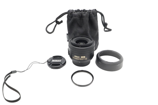 Nikon 35mm Prime Lens F1.8G AF-S DX SWM Very Sharp Portrait, Exc. REFURBISHED