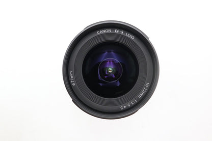 Canon 10-22mm Wide-Angle Lens f/3.5-4.5 USM, Ultra Sonic Motor, Good REFURBISHED