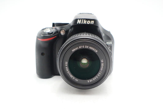 Nikon D5200 DSLR Camera 24.1MP with 18-55mm, Shutter Count 8486 Good Condition