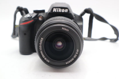 Nikon D3200 DSLR Camera + 18-55mm Lens | Good Refurbished | 12M Warranty UK