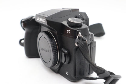 Panasonic G80 4K Mirrorless Camera 16MP Body Only Shutter Count 491, REFURBISHED