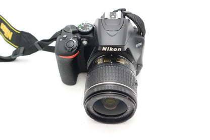 Nikon D3500 DSLR Camera 24.2MP with 18-55mm, Shutter Count 553 V.G. REFURBISHED