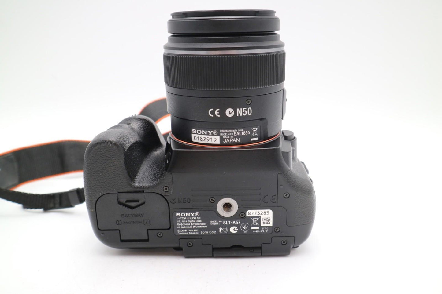 Sony Alpha A57 Camera DSLR 16.1MP with 18-55mm, Shutter C. 3590 Good REFURBISHED