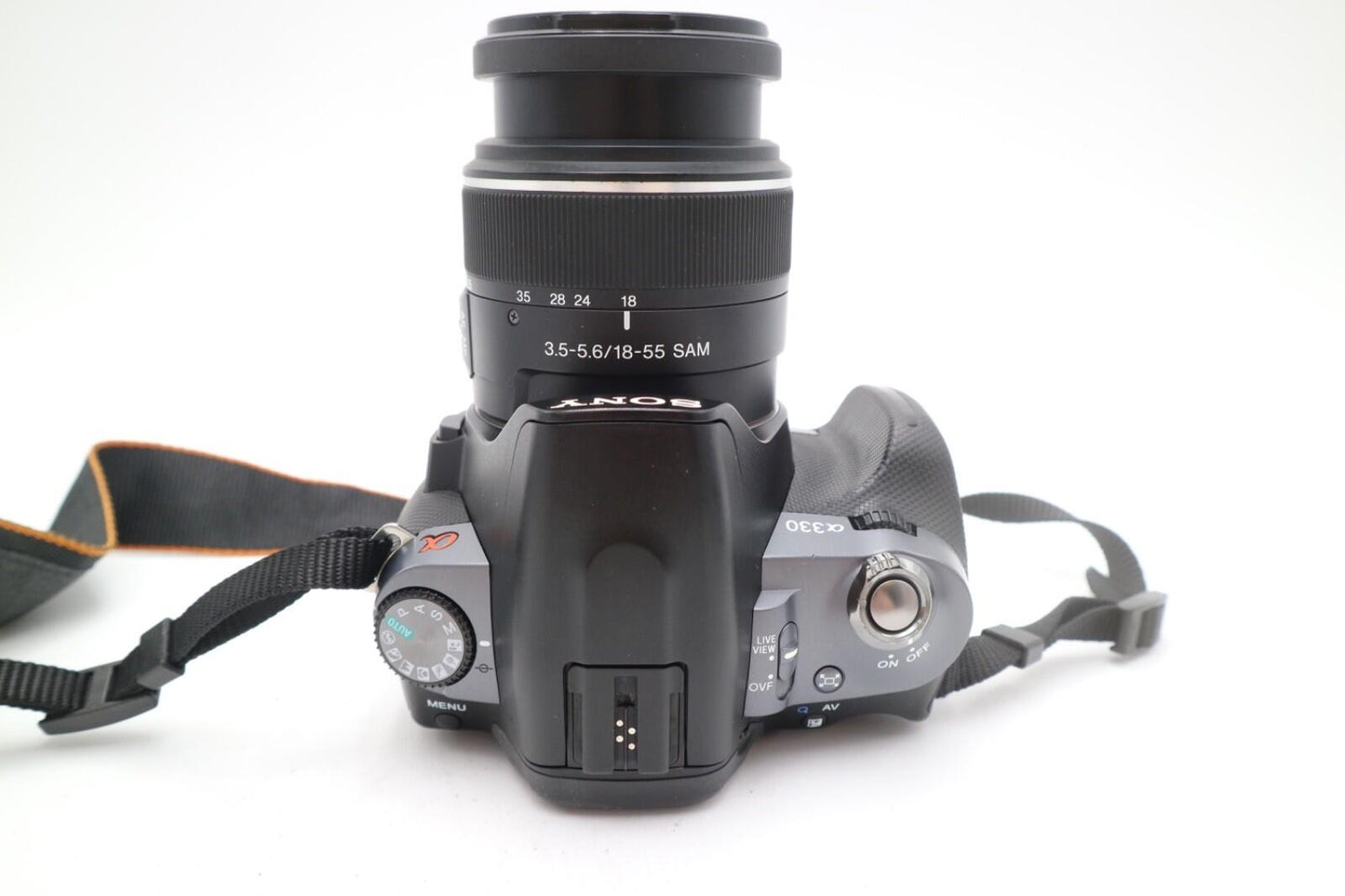 Sony A330 DSLR Camera 10.2MP with 18-55mm Lens, Shutter Count 8057, Good Cond.