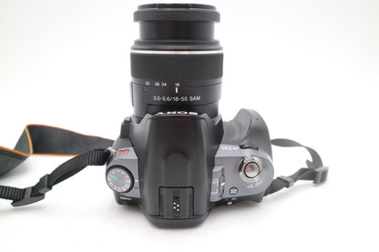 Sony A330 DSLR Camera 10.2MP with 18-55mm Lens, Shutter Count 8057, Good Cond.