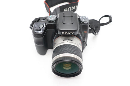 Sony A100 DSLR Camera 10.2MP with Minolta 28-80mm Lens, Good Condition
