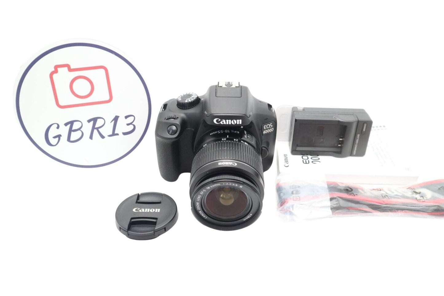Canon 4000D Camera DSLR 18.0MP with 18-55mm, Shutter Count 2302, Good Condition