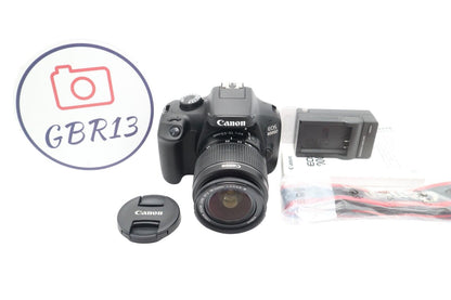 Canon 4000D Camera DSLR 18.0MP with 18-55mm, Shutter Count 2302, Good Condition