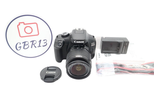 Canon 4000D Camera DSLR 18.0MP with 18-55mm, Shutter Count 2302, Good Condition