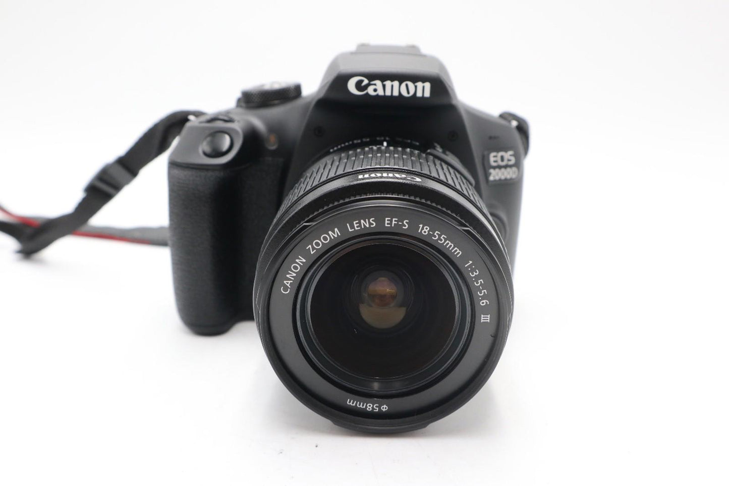 Canon 2000D DSLR Camera 24.1MP with 18-55mm, Shutter Count 2204 Good REFURBISHED