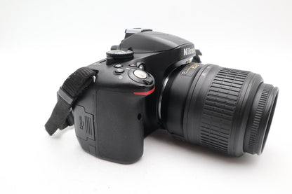Nikon D5100 DSLR Camera 16.2MP with 18-55mm, Shutter Count 5742, Good Condition