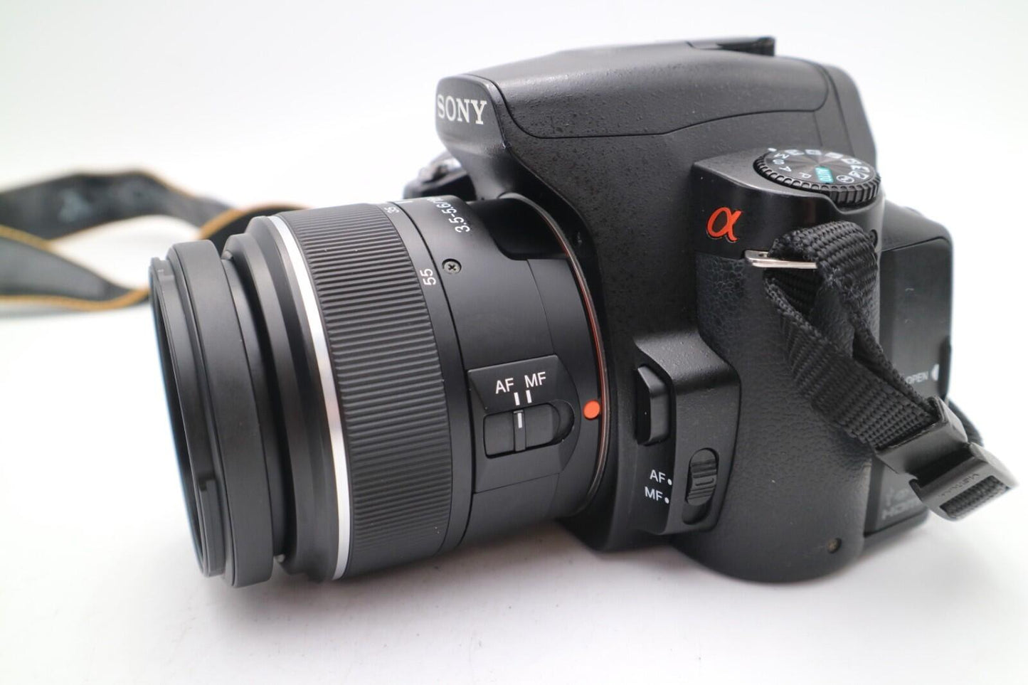 Sony Alpha A290 Camera DSLR 14.2MP with 18-55mm, Shutter Count 15422, Good Cond.