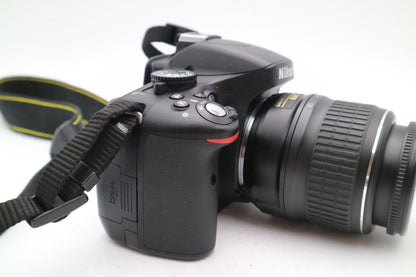 Nikon D5100 DSLR Camera 16.2MP with 18-55mm, Shutter Count 4634 Good REFURBISHED