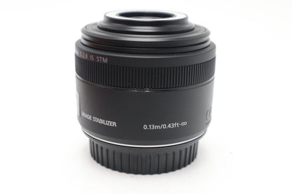 Canon 35mm Macro Lens F/2.8 EF-S IS STM, Stabilised, Very Good REFURBISHED