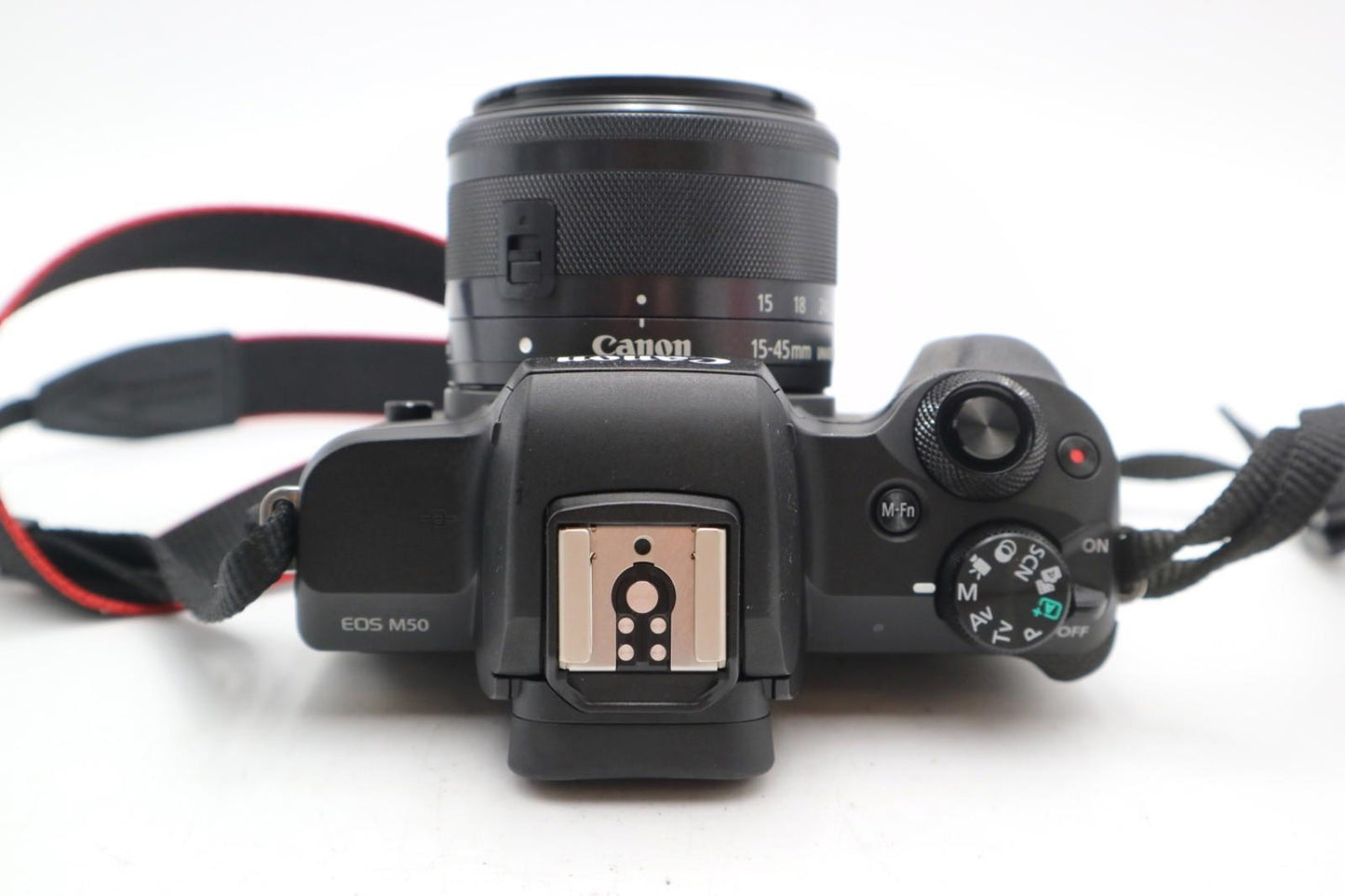 Canon M50 24MP Camera kit with 15-45mm STM Lens 4000 Shutter C, Good REFURBISHED