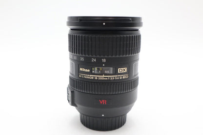 Nikon 18-200mm All-Around Lens f/3.5-5.6G AF-S VR, Stabilised, Good REFURBISHED
