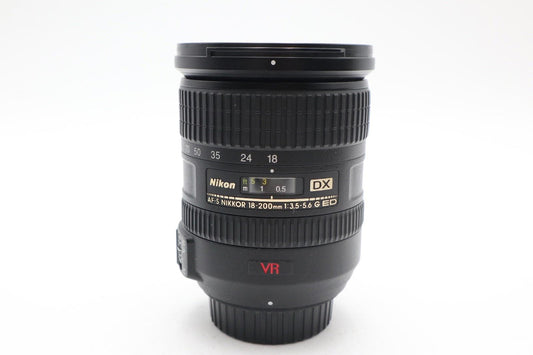 Nikon 18-200mm All-Around Lens f/3.5-5.6G AF-S VR, Stabilised, Good REFURBISHED