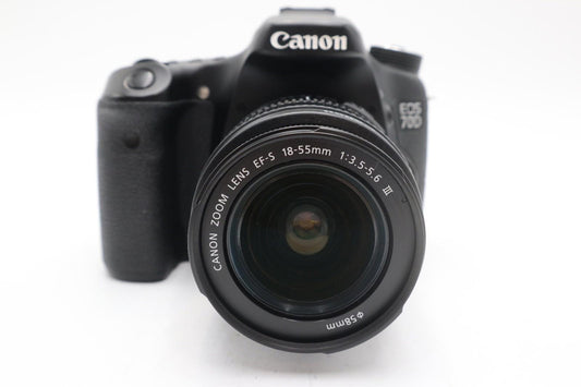 Canon 70D DSLR Camera 20.2MP with 18-55mm, Shutter Count 20817, Good Condition