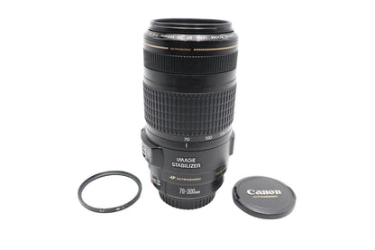 Canon 70-300mm F/4-5.6 Lens, IS USM EF, Stabilised Zoom, Full Frame, Good Cond.
