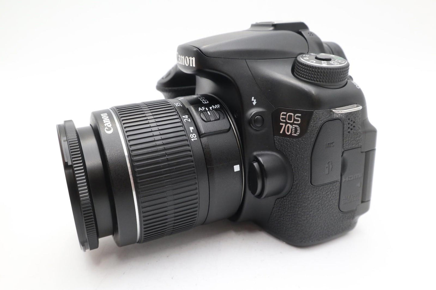 Canon 70D DSLR Camera 20.2MP with 18-55mm, Shutter Count 20817, Good Condition