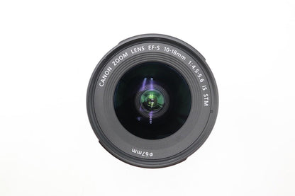 Canon 10-18mm Wide-Angle Lens F/4.5-5.6 IS STM, Stabilised, Good REFURBISHED