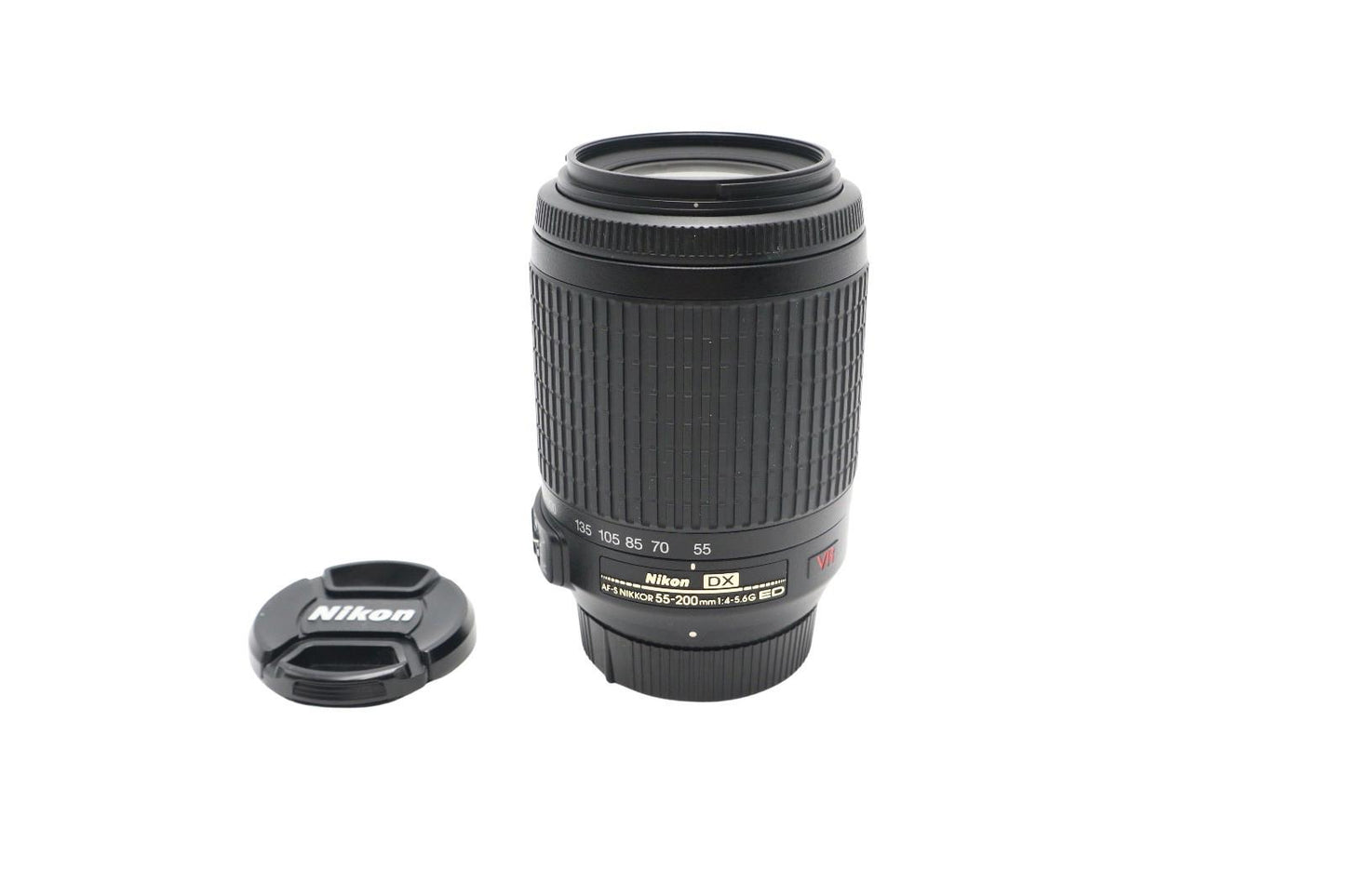 Nikon Nikkor 55-200mm Lens F/4-5.6 AF-S DX VR ED Stabilised, Good REFURBISHED