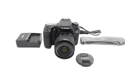 Canon 70D DSLR Camera 20.2MP with 18-55mm, Shutter Count 5351, V. G. REFURBISHED