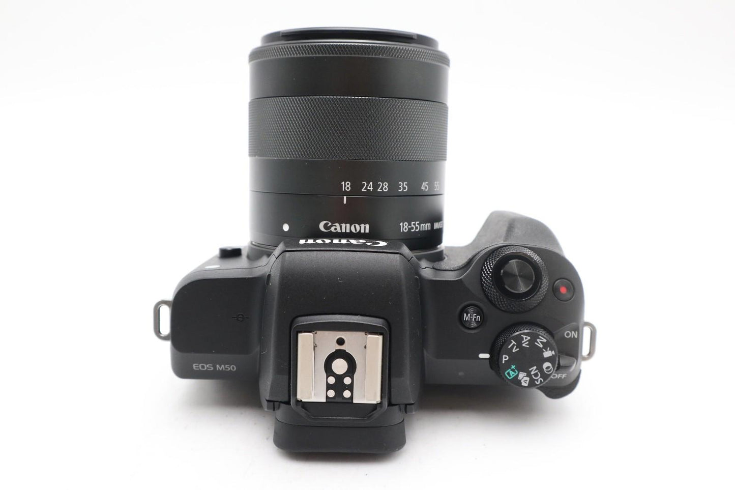 Canon M50 24MP Camera kit with 18-55mm STM Lens, 1000 Shutter Count REFURBISHED