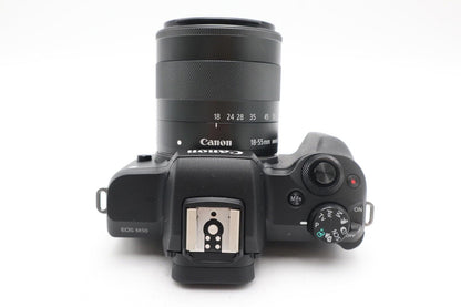 Canon M50 24MP Camera kit with 18-55mm STM Lens, 1000 Shutter Count REFURBISHED