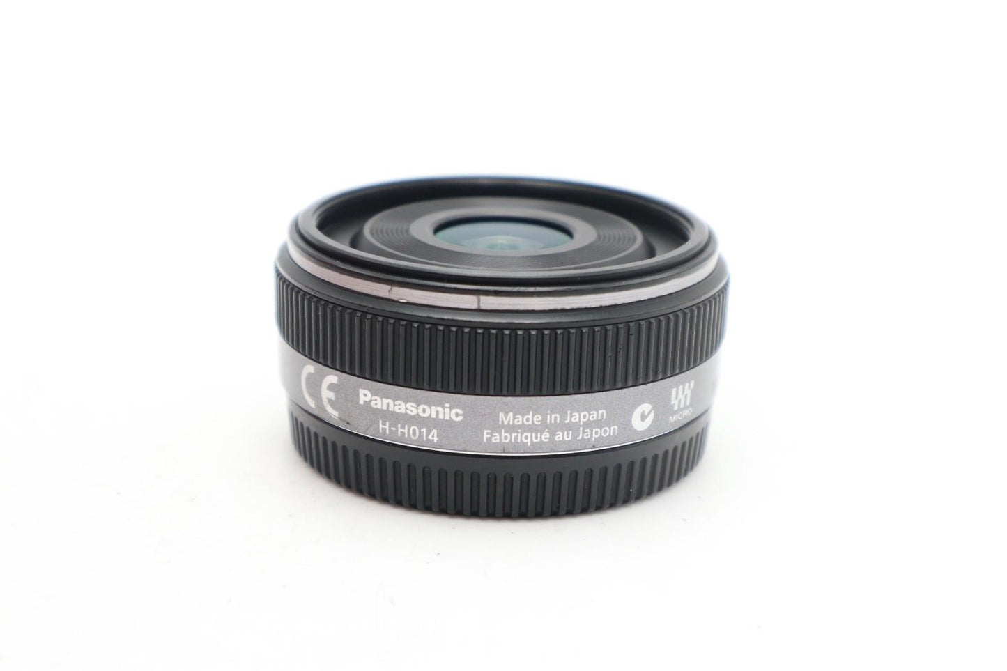 Panasonic 14mm Pancake Lens F/2.5 G Wide Angle for Micro Four Thirds Good Cond.