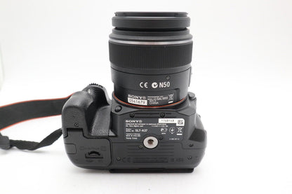 Sony A37 Camera DSLR 16.1MP with 18-55mm, Shutter Count 7396, Good REFURBISHED