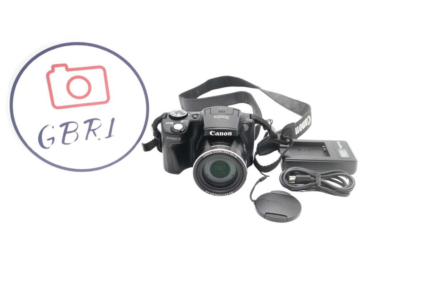 Canon SX500 IS Compact Camera 16MP, Zoom 30X, Stabilised, Good Condition