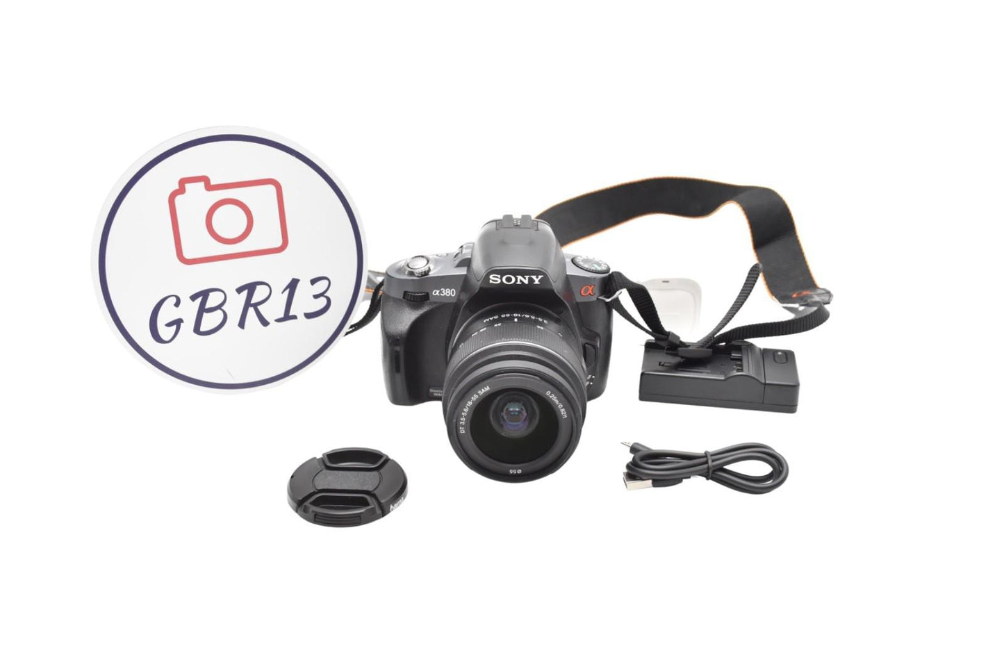 Sony A380 DSLR Camera 14.2MP with 18-55mm, Shutter Count 9044, Fair Condition