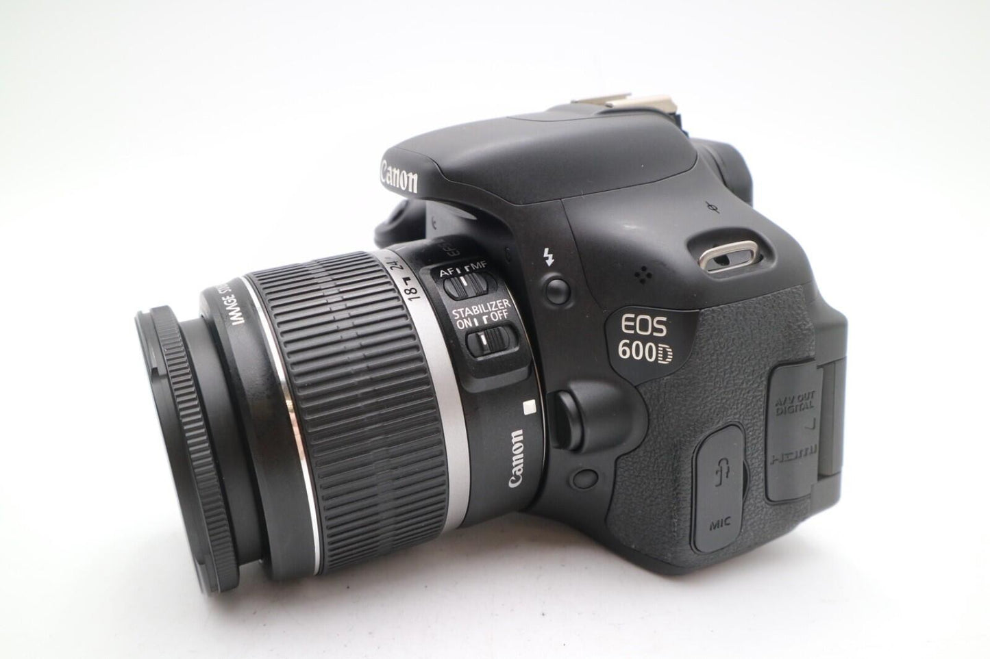 Canon 600D DSLR Camera 18MP + 18-55mm Lens Kit | VG Refurbished | 12M Warranty