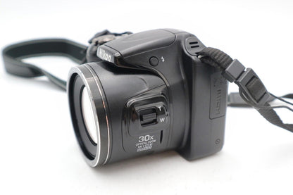 Nikon Coolpix L820 Camera 16MP, 30x Zoom, Digital Bridge, Good Condition