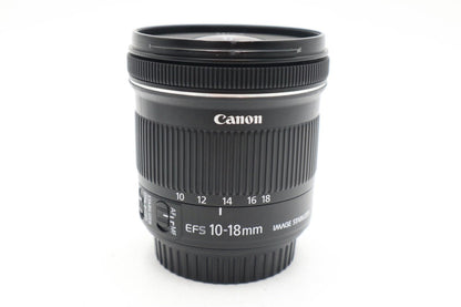 Canon 10-18mm Wide-Angle Lens F/4.5-5.6 IS STM, Stabilised, Good Condition