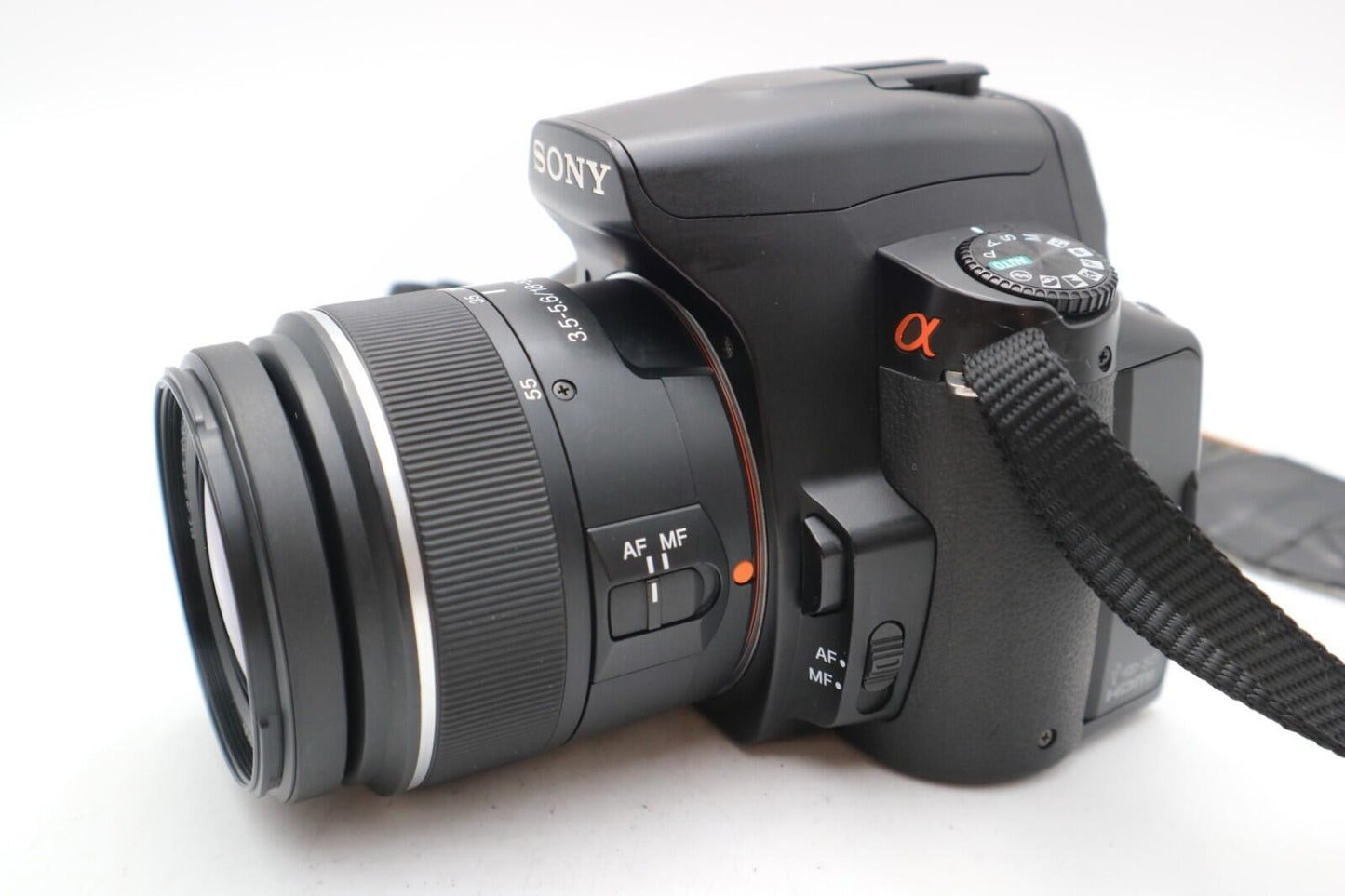 Sony Alpha A230 Camera DSLR 10.2MP with 18-55mm, Shutter Count 16285, Good Cond.