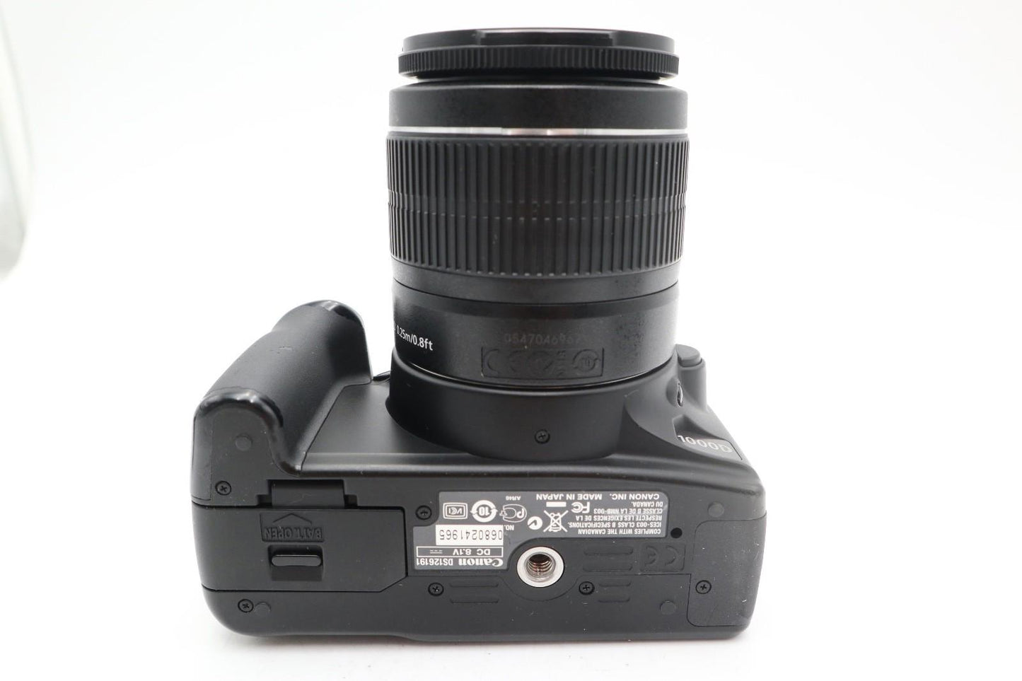 Canon EOS 1000D Camera DSLR 10.1MP with 18-55mm, Shutter Count 9465, Good Cond.