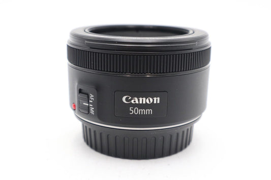 Canon 50mm Prime Lens f/1.8 STM EF Sharp, Portrait, Full Frame, Good REFURBISHED