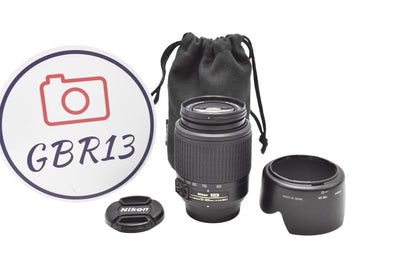 Nikon 55-200mm Zoom Lens F/4-5.6 AF-S DX ED, Good Condition