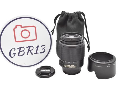 Nikon 55-200mm Zoom Lens F/4-5.6 AF-S DX ED, Good Condition